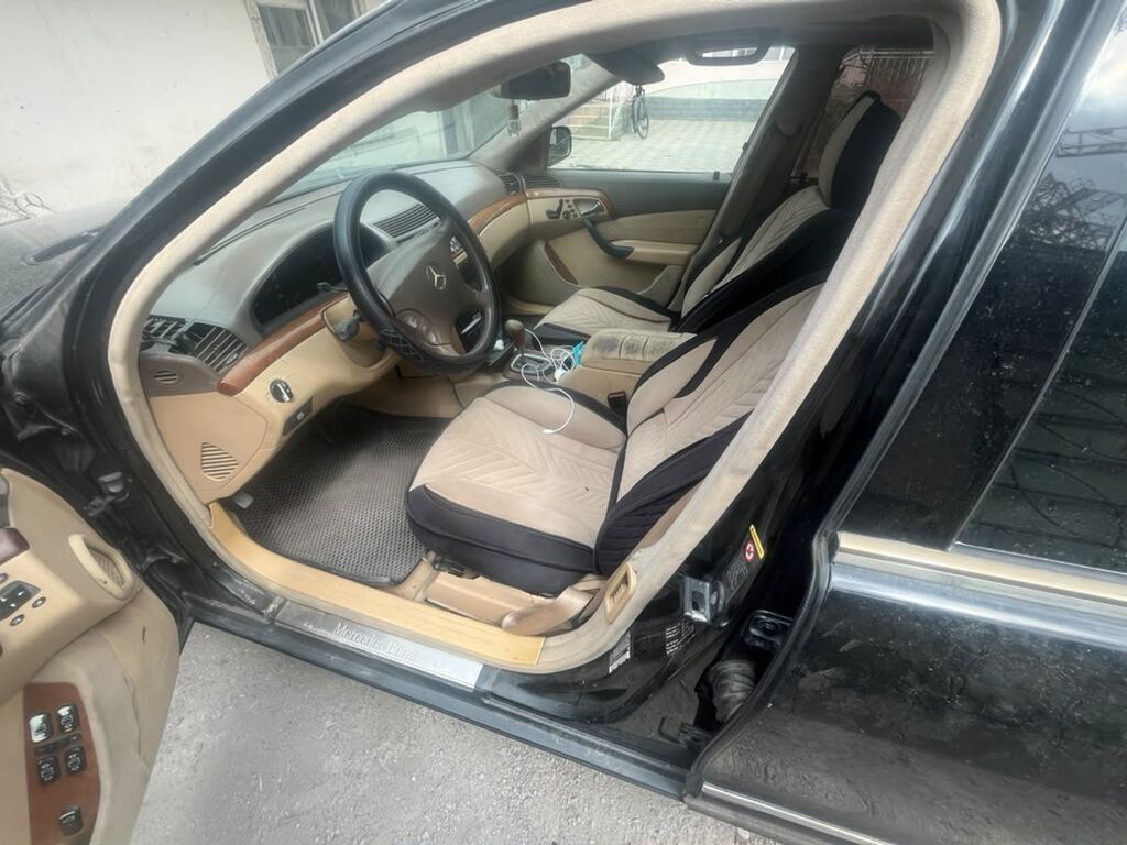 Mercedes-Benz S-Class: 2002 г., 4.3 л, Автомат, Газ, Седан: фото 6