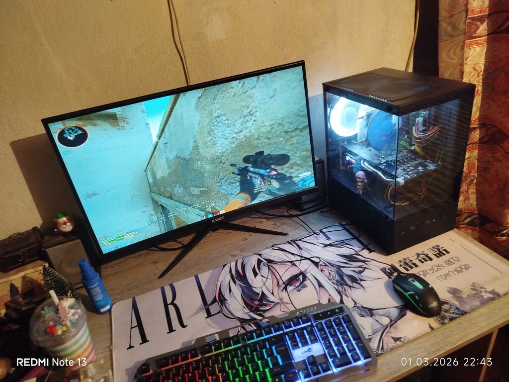 Компьютер, ядер - 8, ОЗУ 16 ГБ, Игровой, Б/у, Intel Xeon, AMD Radeon RX 580, HDD + SSD: фото 3