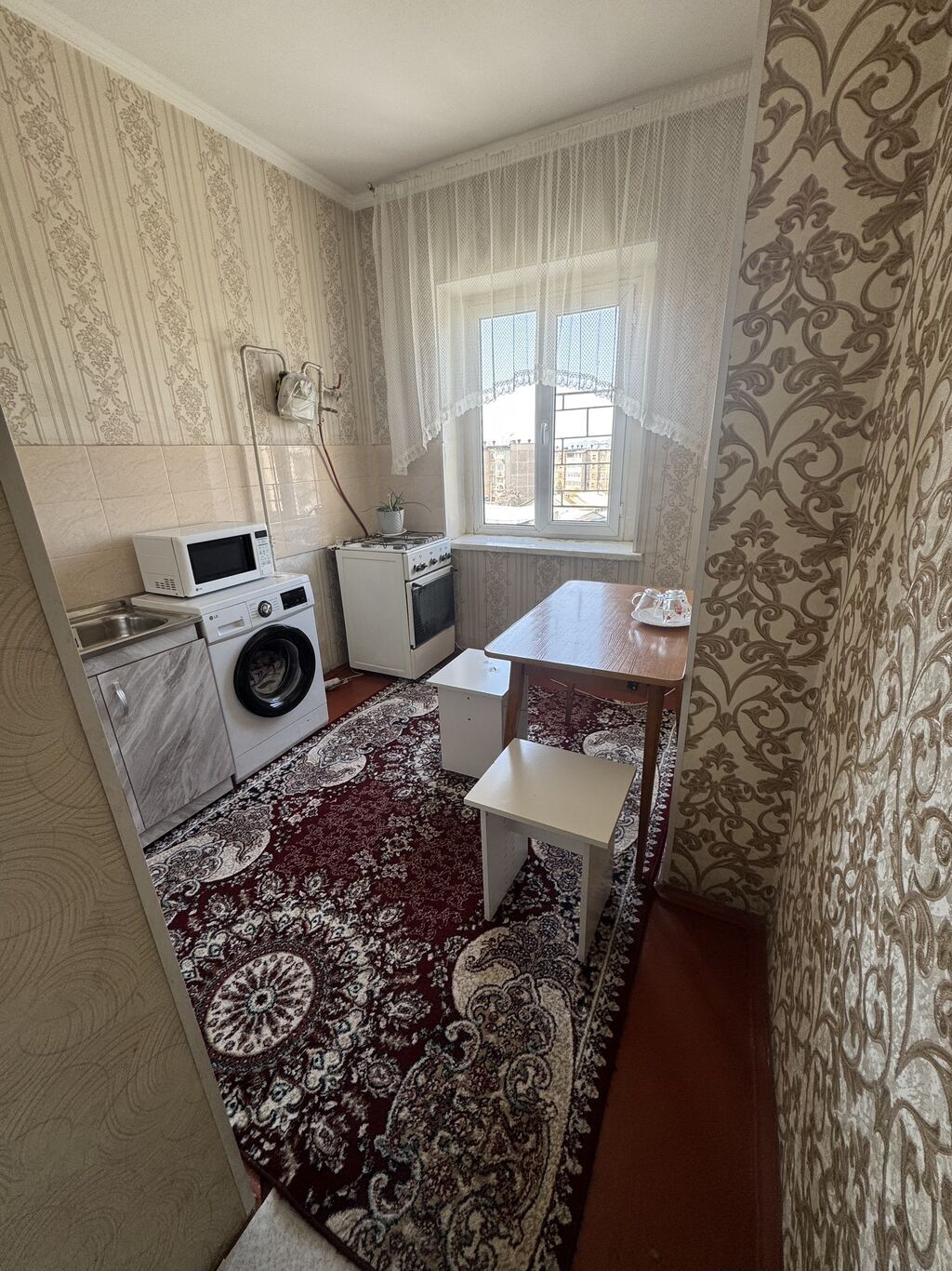 Сдается 1‑комнатная квартира Ош район 125 маршрутканын конечкасы: фото 2