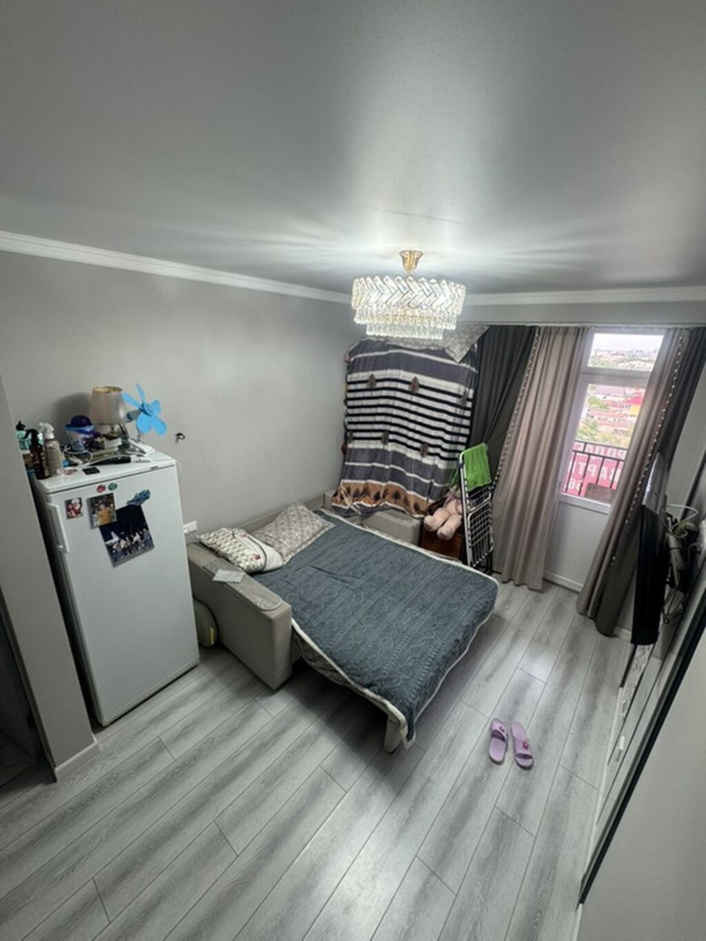 1 комната, 37 м², Ак-Орго ж/м Элитка, 9 этаж, Свежий ремонт: фото 5