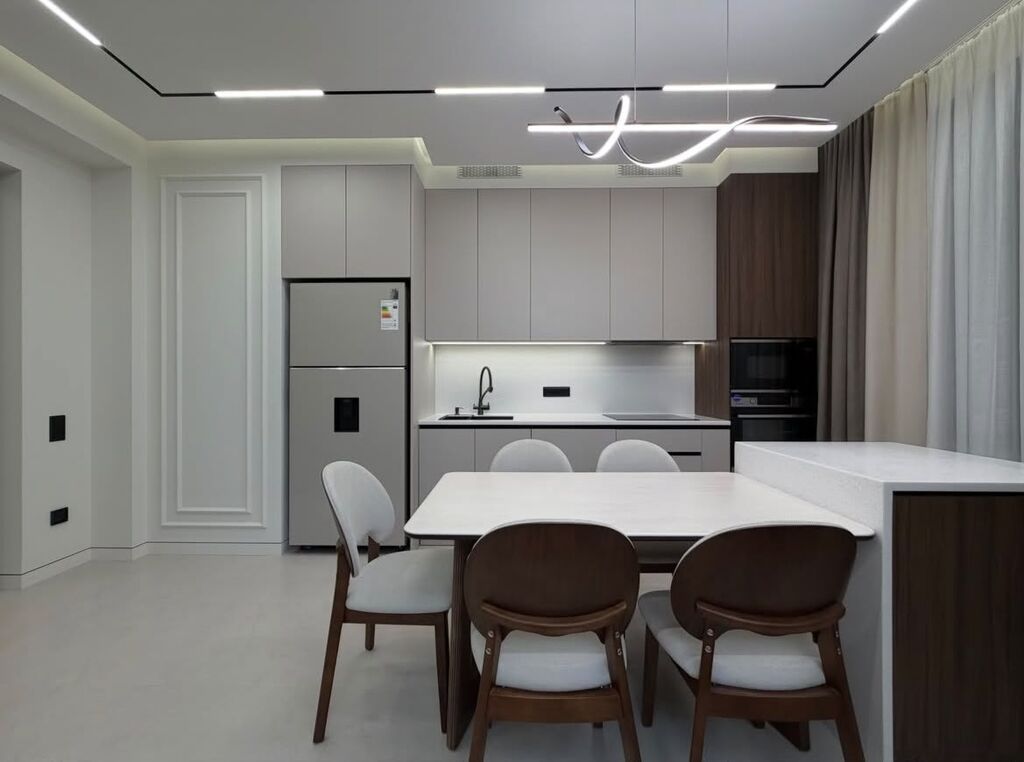 3 комнаты, 122 м², Асанбай мкр Элитка, 9 этаж, Дизайнерский ремонт: фото 3