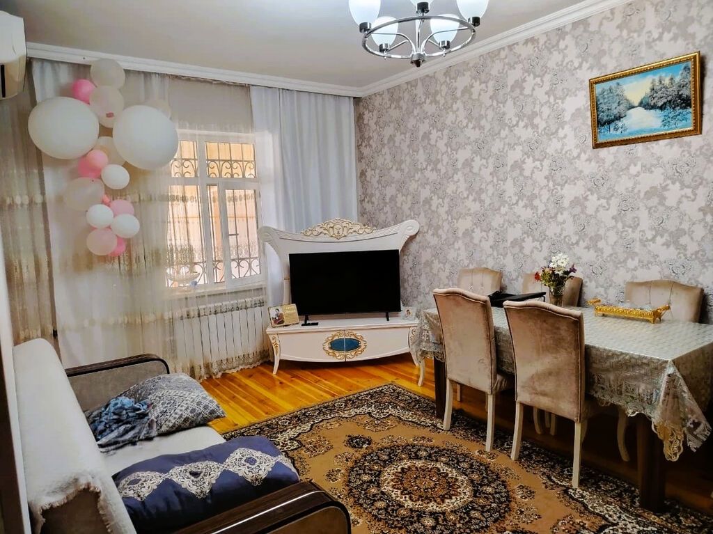 4 otaqlı, 71 kv. m, Yeni təmirli