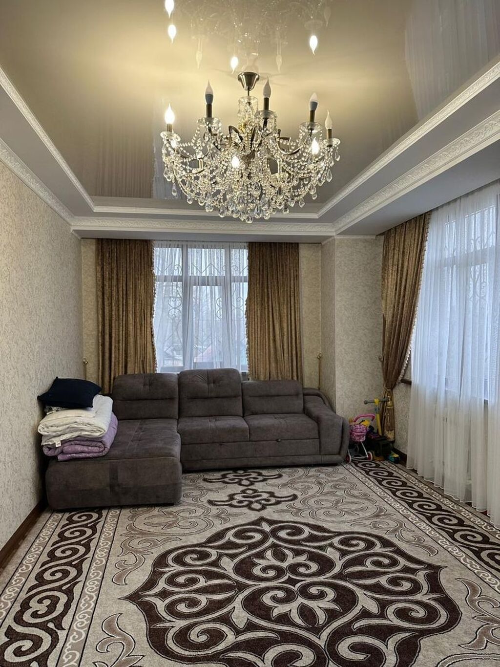 3 комнаты, 100 м², Юг-2 мкр Элитка, 2 этаж, Дизайнерский ремонт: фото 8