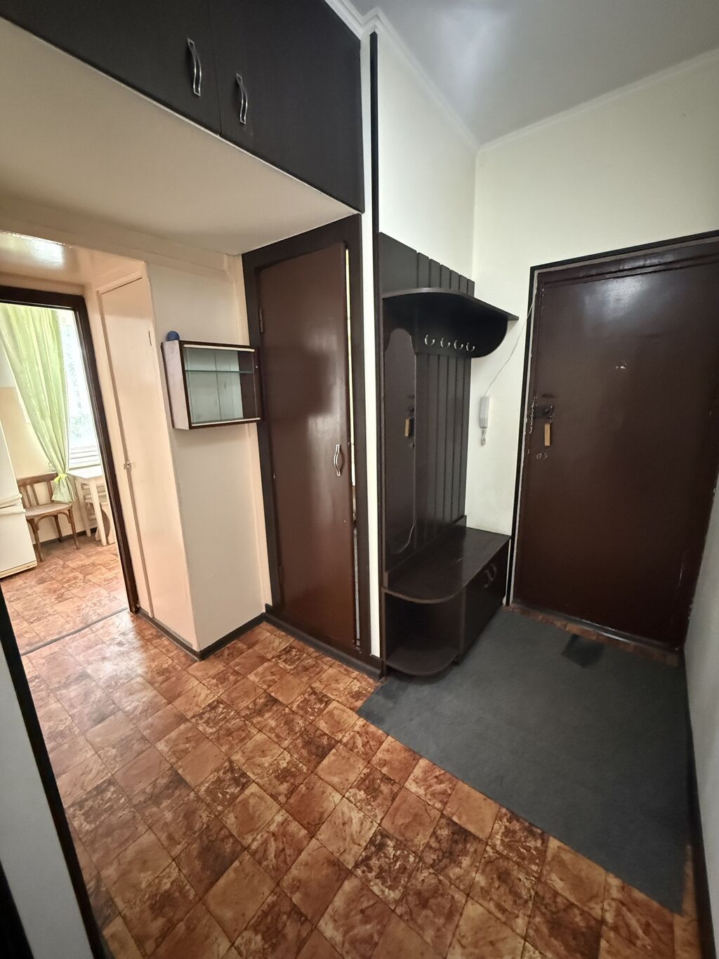 1 комната, 40 м², Асанбай мкр 105 серия, 5 этаж, Старый ремонт: фото 4