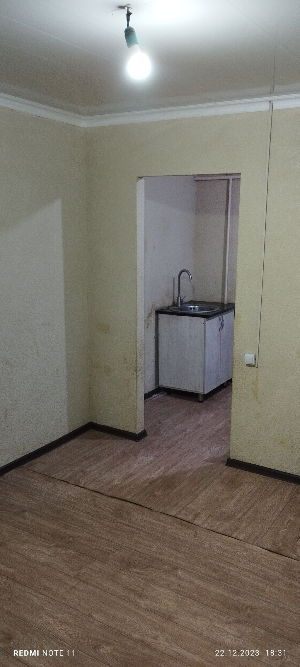 1 комната, Алтын-ордо ж/м Собственник, Без подселения, от 1 года, Без мебели: фото 3