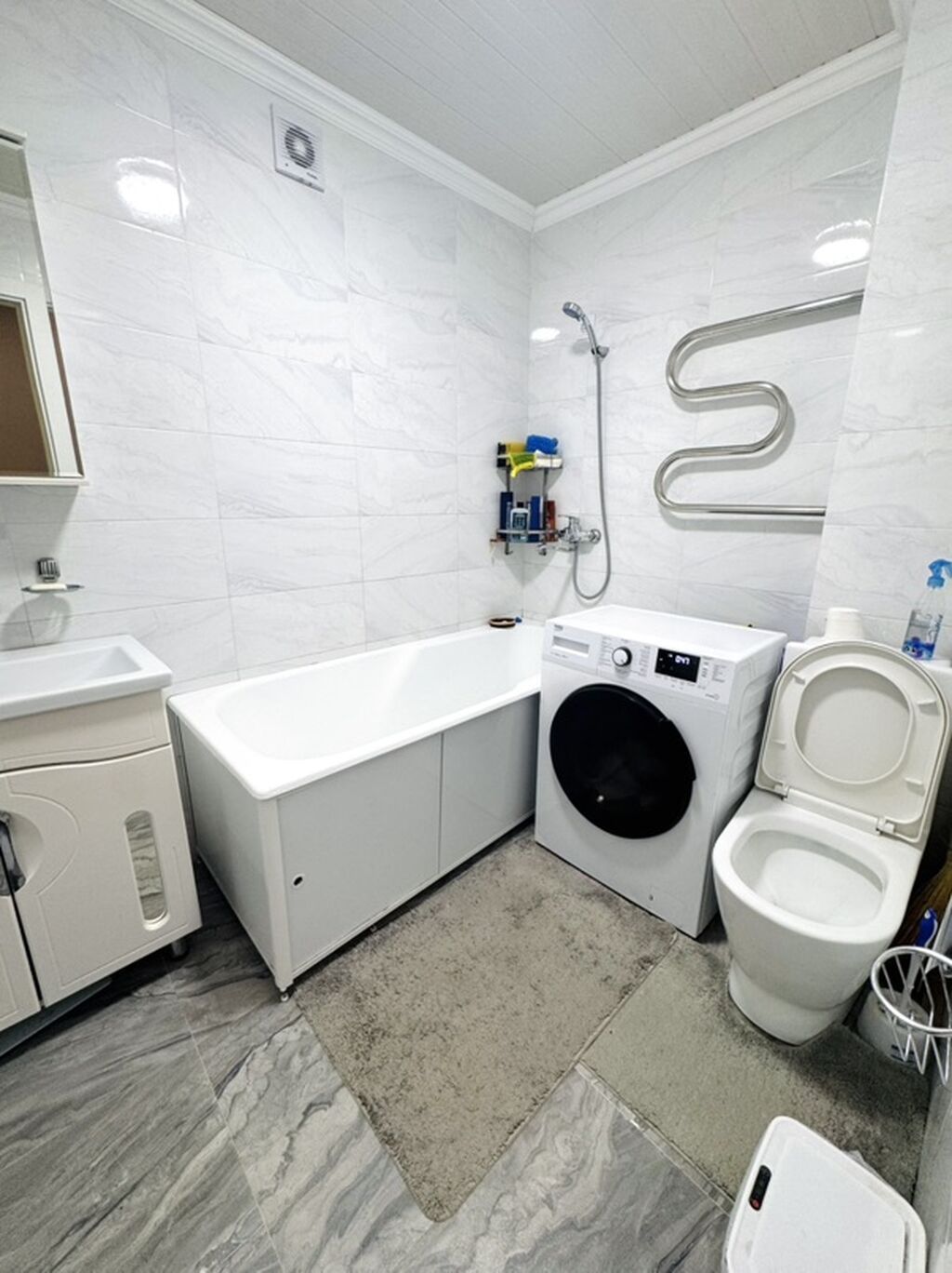 3 комнаты, 63 м², 104 серия, 3 этаж, Евроремонт: фото 8