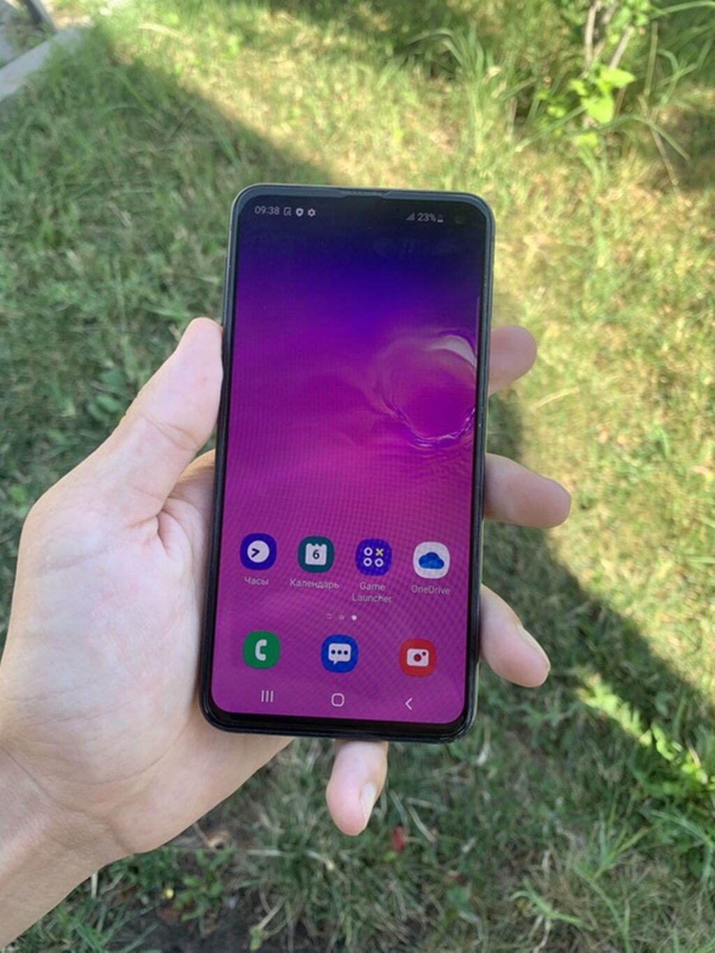 Samsung Galaxy S10e, Б/у, 128 ГБ, цвет - Черный, 1 SIM, 2 SIM, eSIM — фото 5