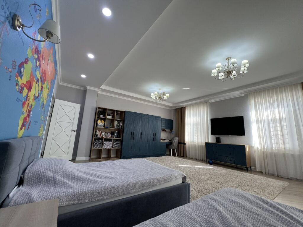 4 комнаты, 200 м², Ынтымак ж/м 4 этаж, Дизайнерский ремонт: фото 8