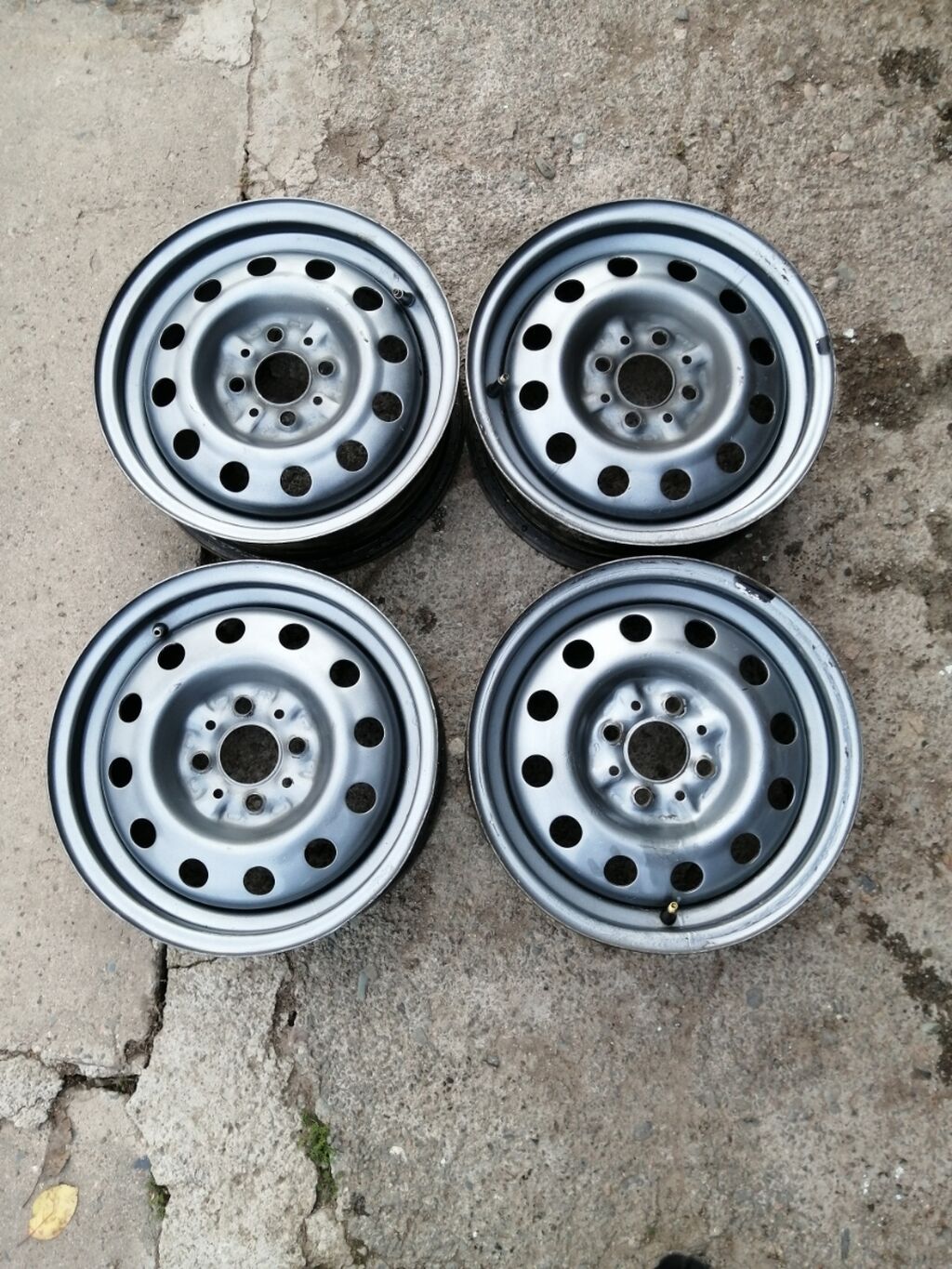 Диски R14 Лада Приора, заводские штампы,: 8000 KGS KG - Other steering ...