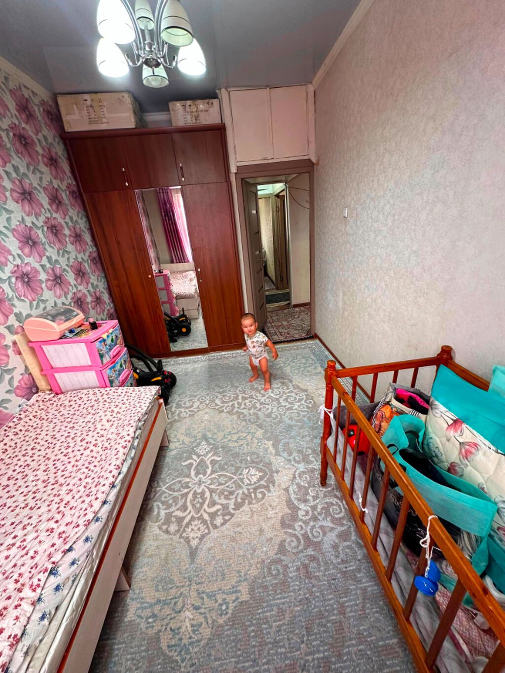 3 комнаты, 73 м², Аламединский рынок / базар 105 серия, 5 этаж, Евроремонт: фото 3