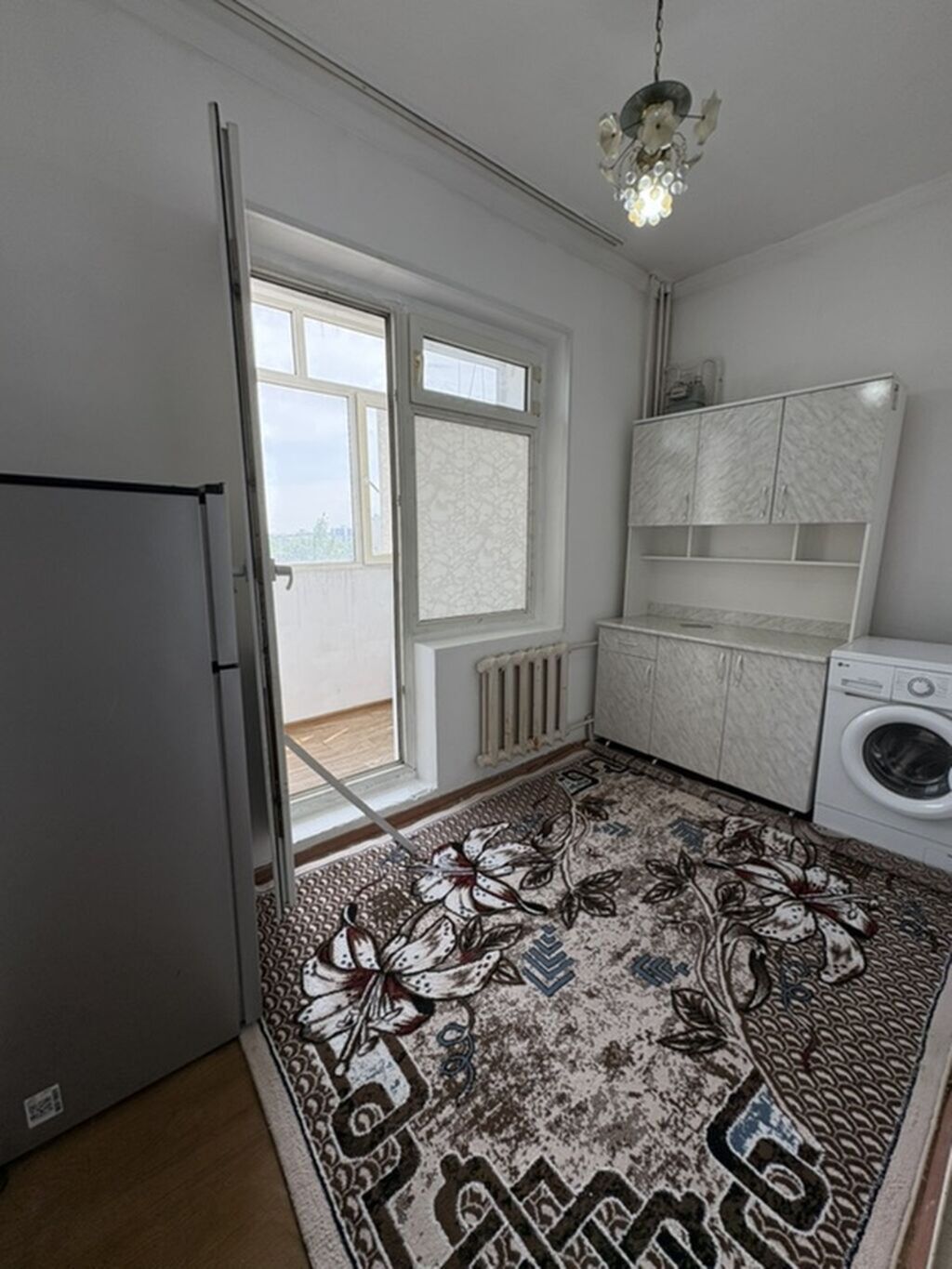 1 комната, 44 м², Дордой Плаза ТРЦ 106 серия, 8 этаж, Косметический ремонт: фото 4