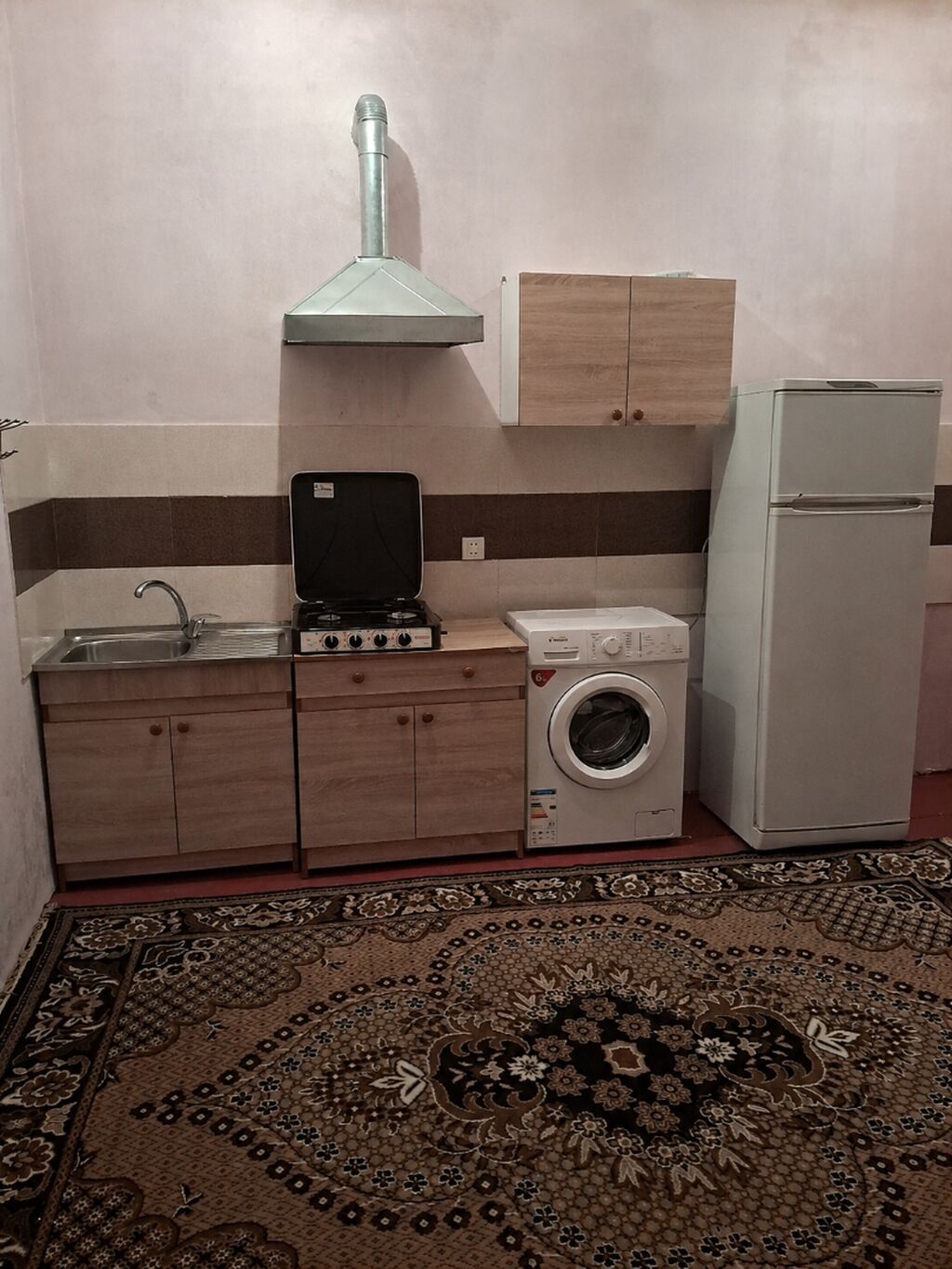 55 kv. m, 1 otaqlı