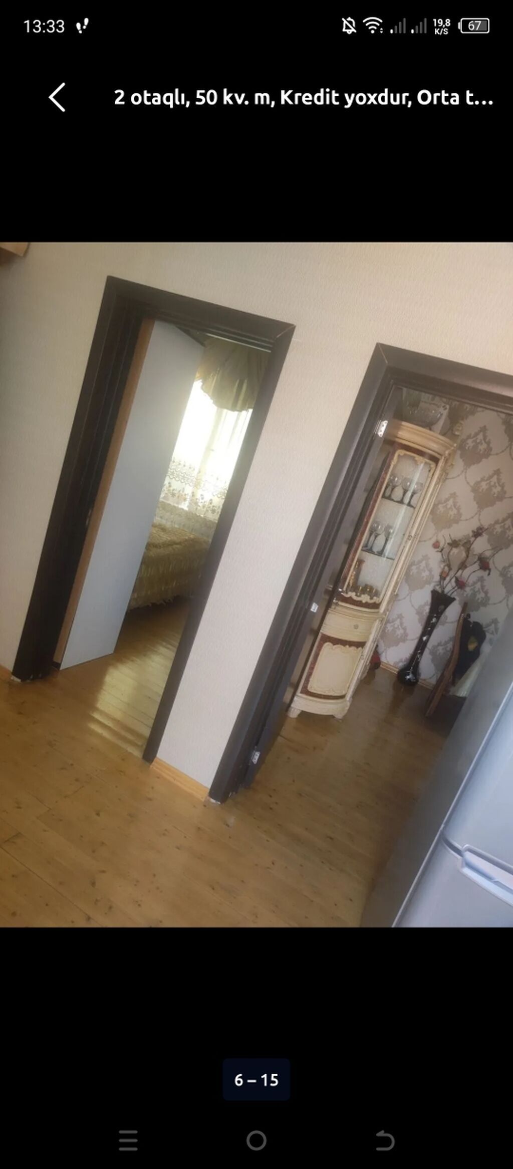 2 otaqlı həyət evi – 50 kv.m Plan və sahə: - 2 ayrı otaq, mətbəx və