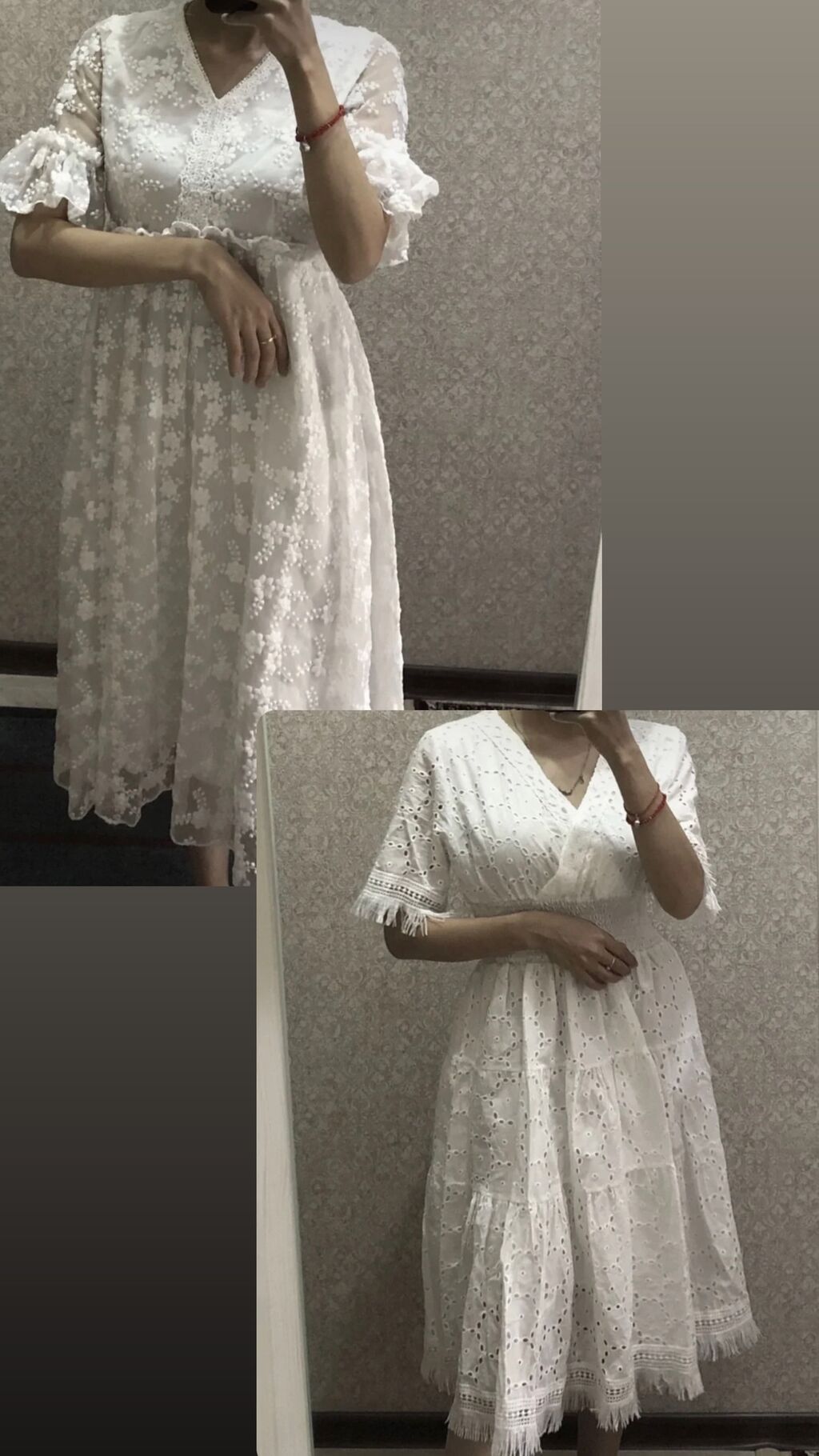 Повседневное платье, Лето, Короткая модель, Хлопок, На запах, M, L