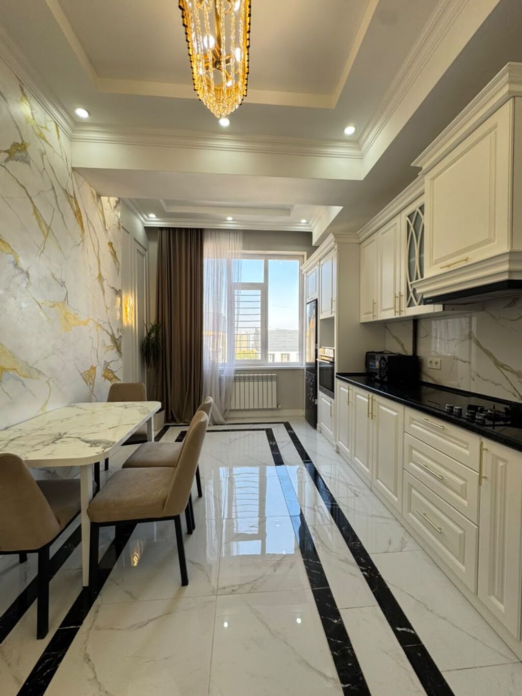 1 комната, 50 м², Золотой квадрат Элитка, 9 этаж, Евроремонт: фото 7