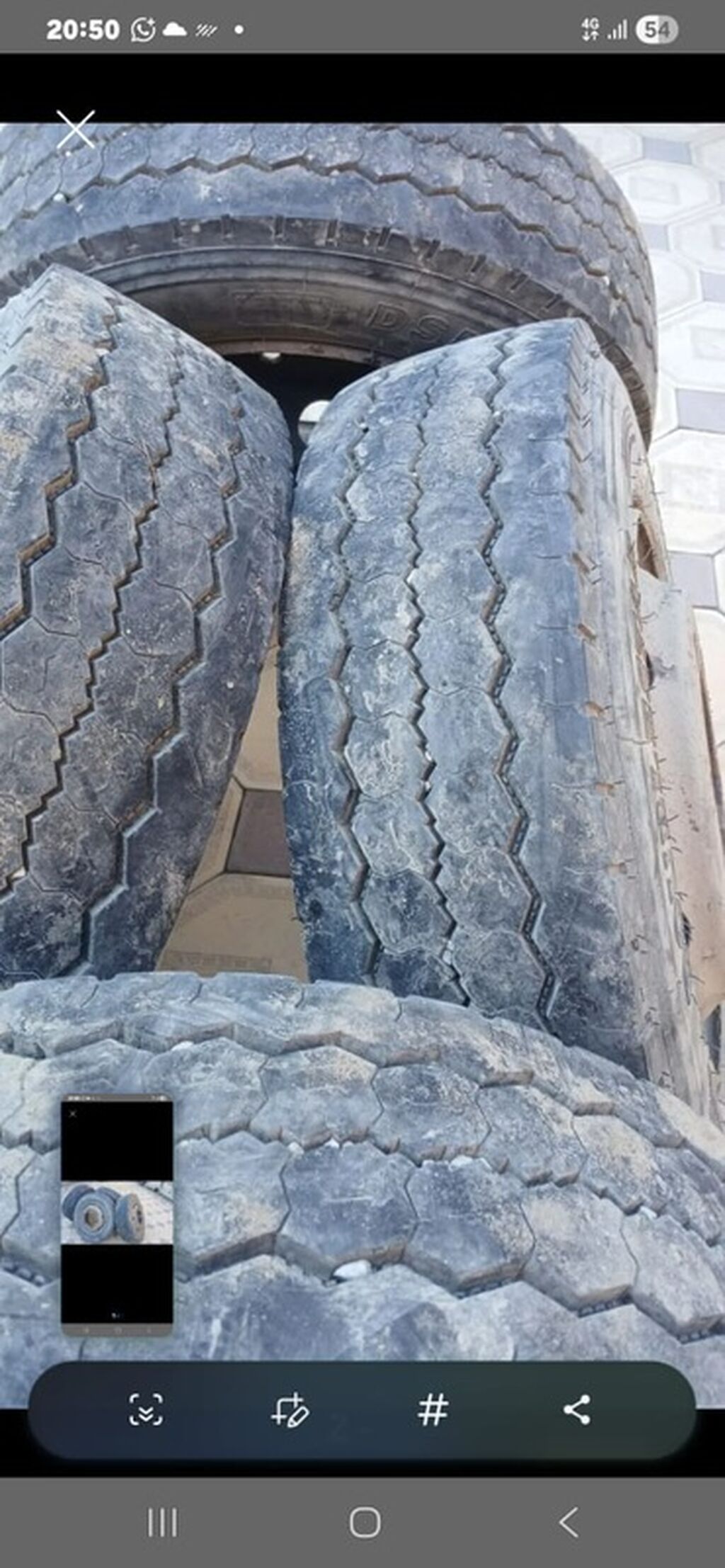 Колеса в сборе 215 / 75 / R 17.5, Б/у, Комплект, Грузовики/Автобусы, Железные: фото 3