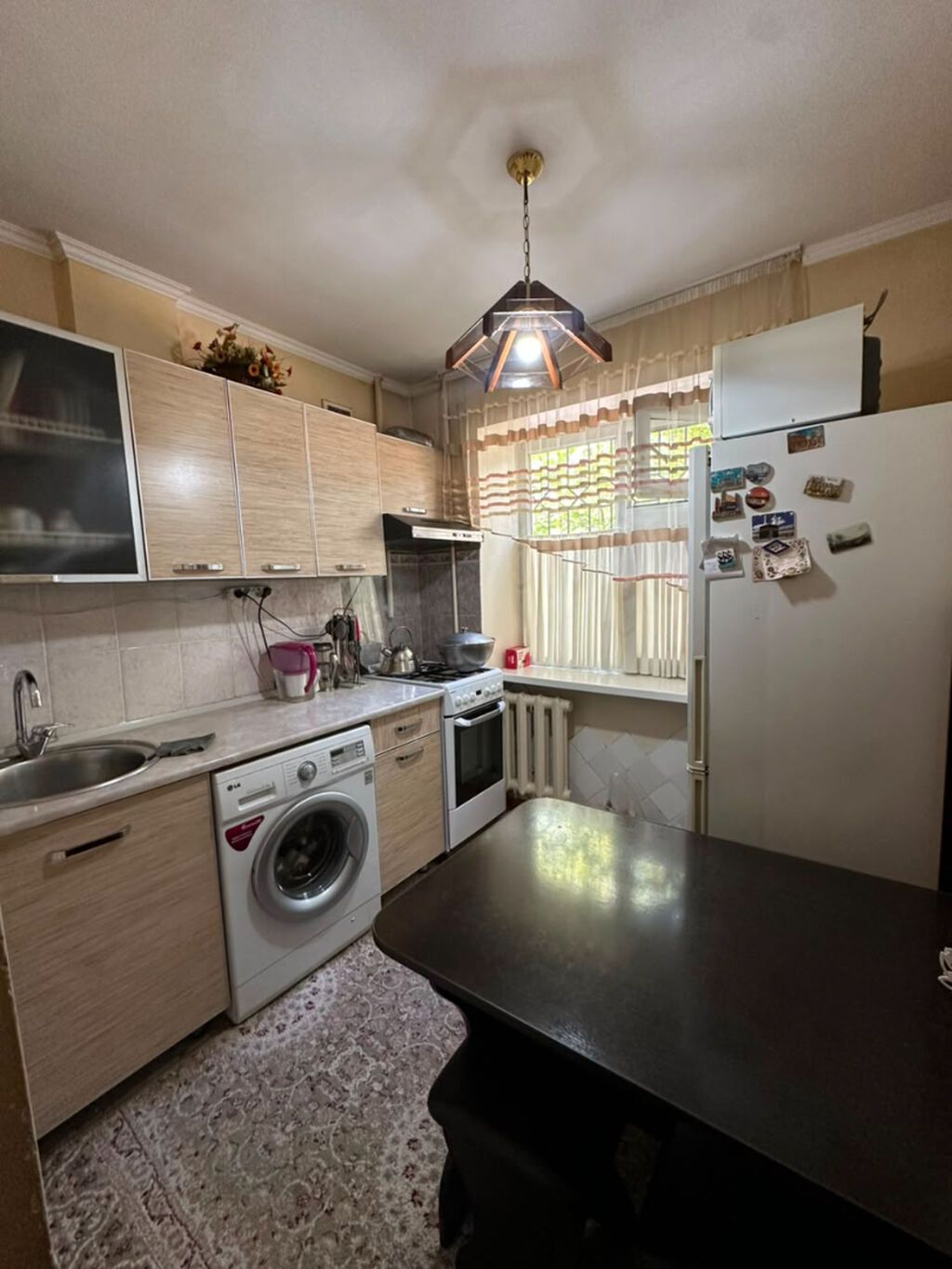 3 комнаты, 55 м², Таш-Рабат ТРЦ Хрущевка, 1 этаж: фото 4
