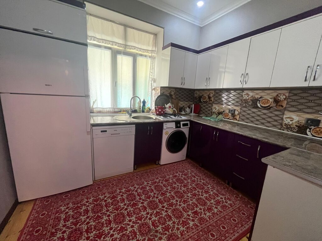 4 otaqlı, 140 kv. m, Kredit yoxdur, Yeni təmirli