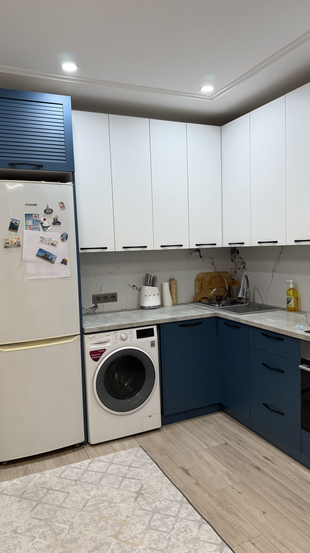 3 комнаты, 85 м², Кок-Жар ж/м 108 серия, 2 этаж, Дизайнерский ремонт: фото 4