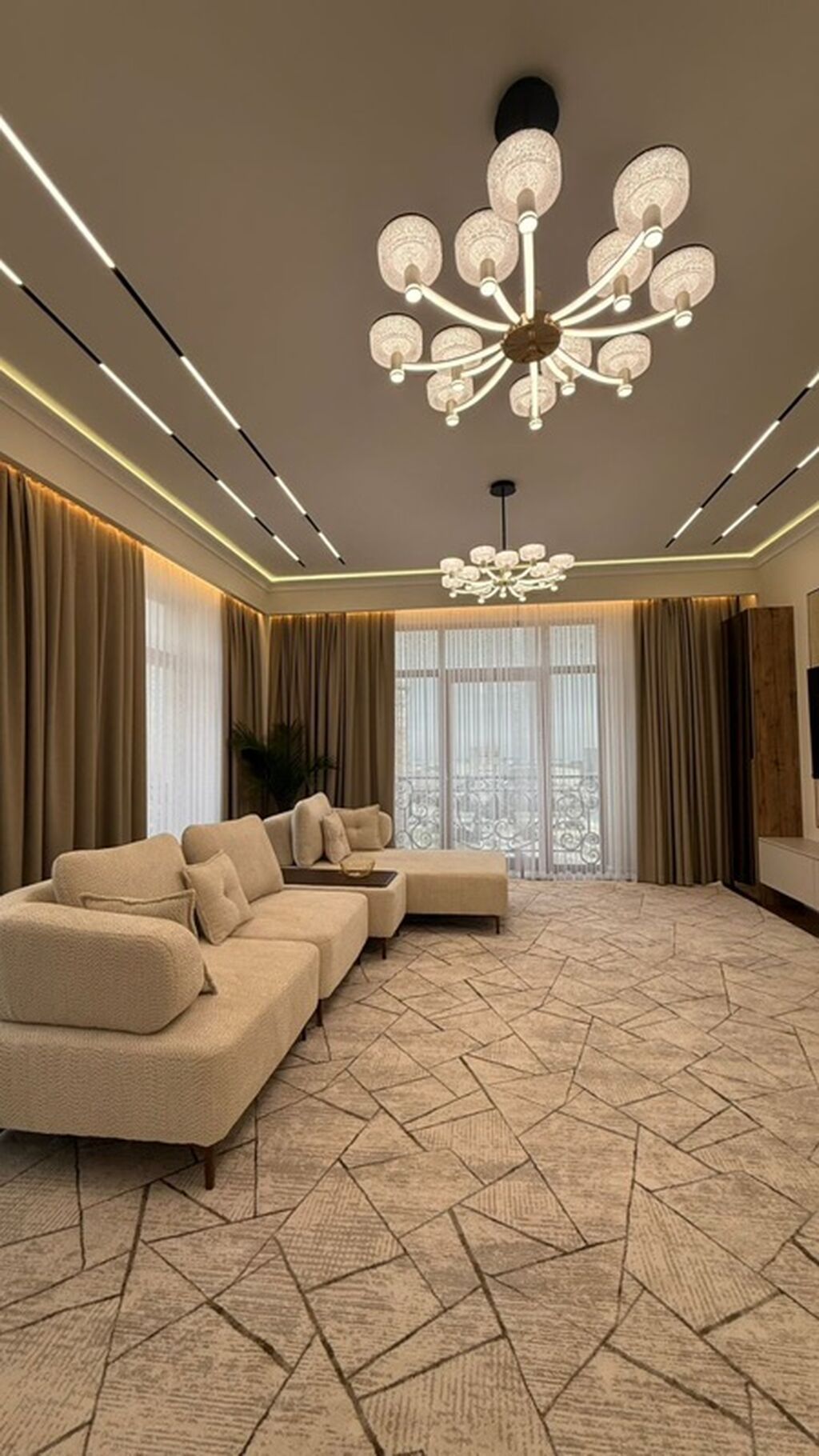 4 комнаты, 155 м², Южная Магистраль Элитка, 12 этаж, Дизайнерский ремонт: фото 2