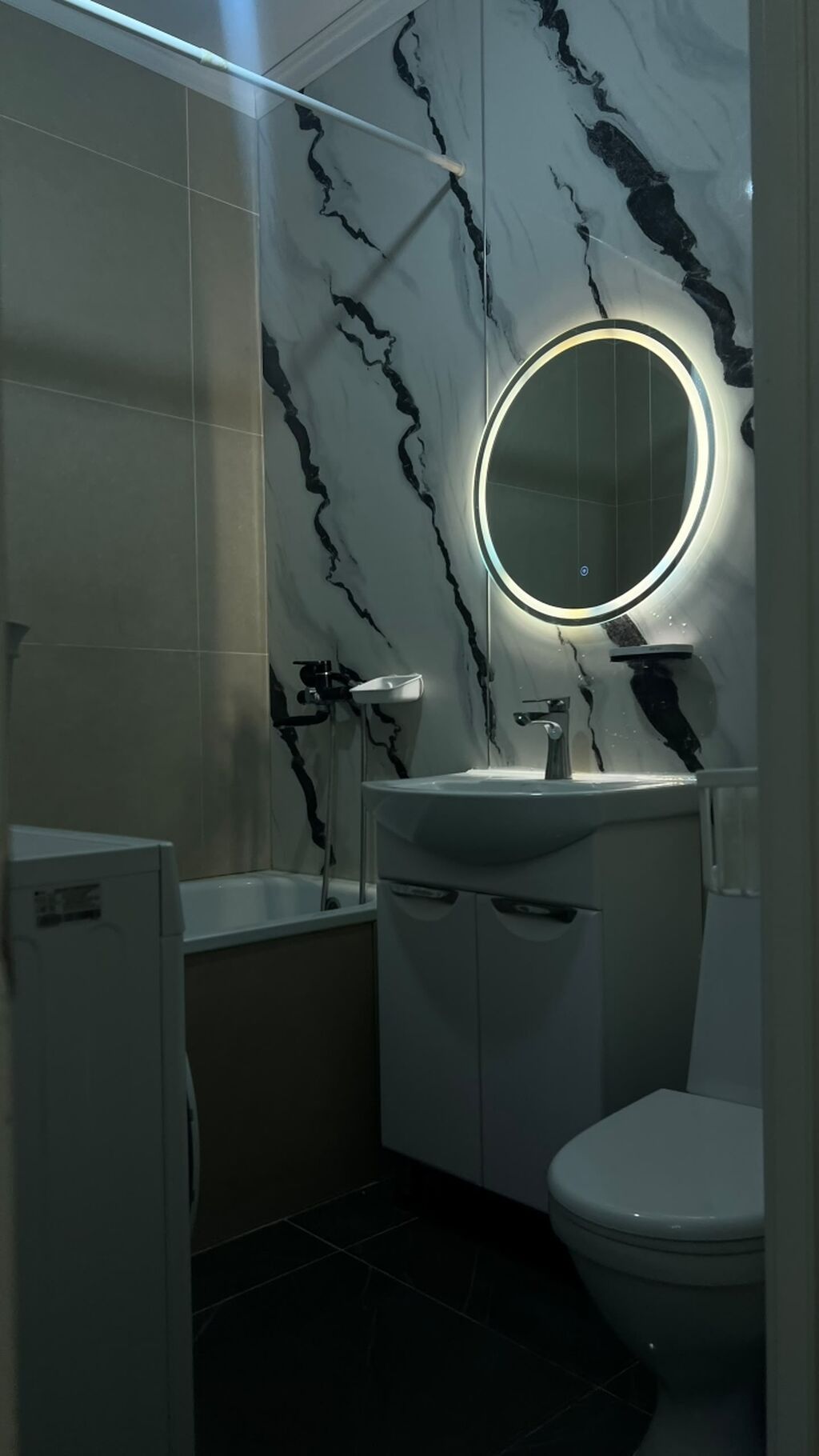 2 комнаты, 54 м², Кок-Жар ж/м Элитка, 4 этаж, Евроремонт: фото 3