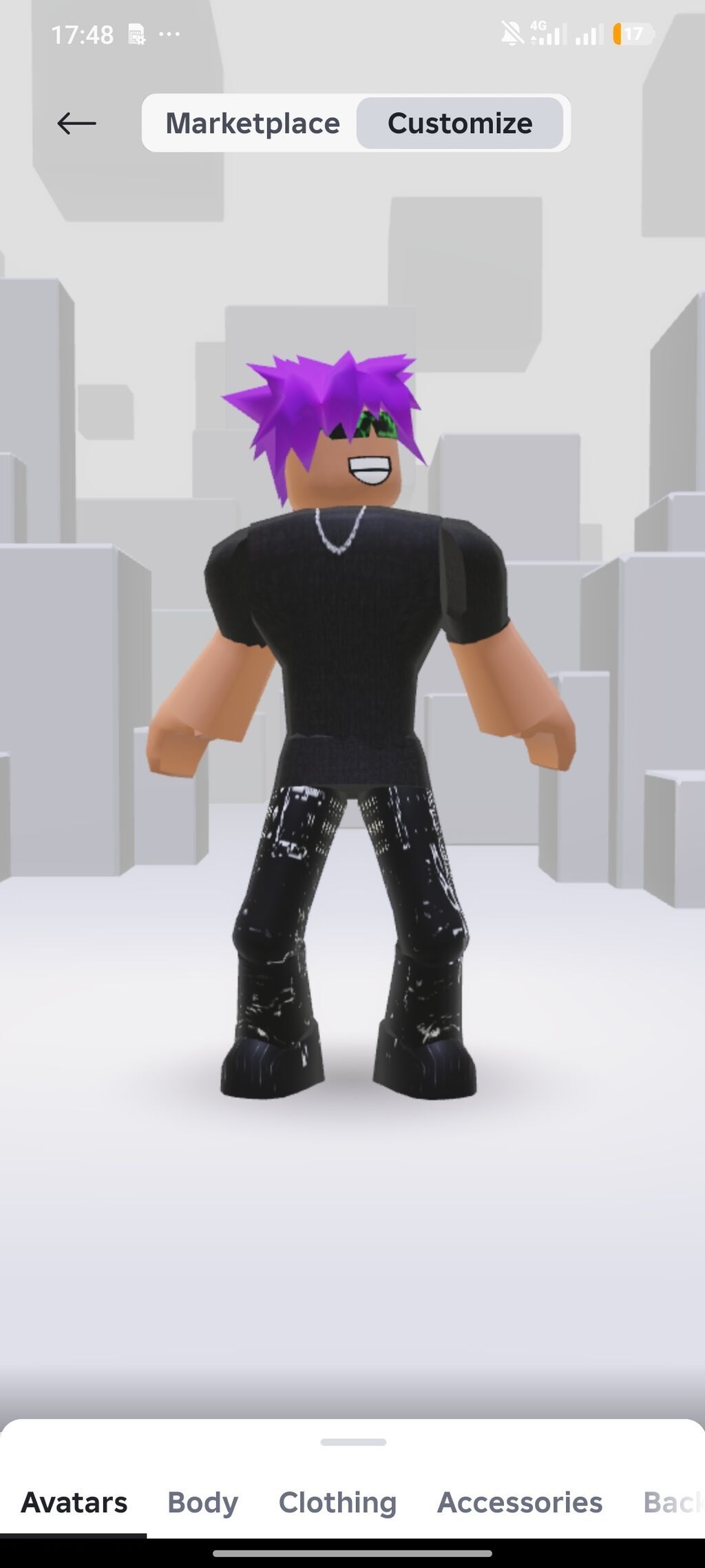 Набор цифровых предметов для Roblox - Два готовых аватара: 1) Темный: фото 5