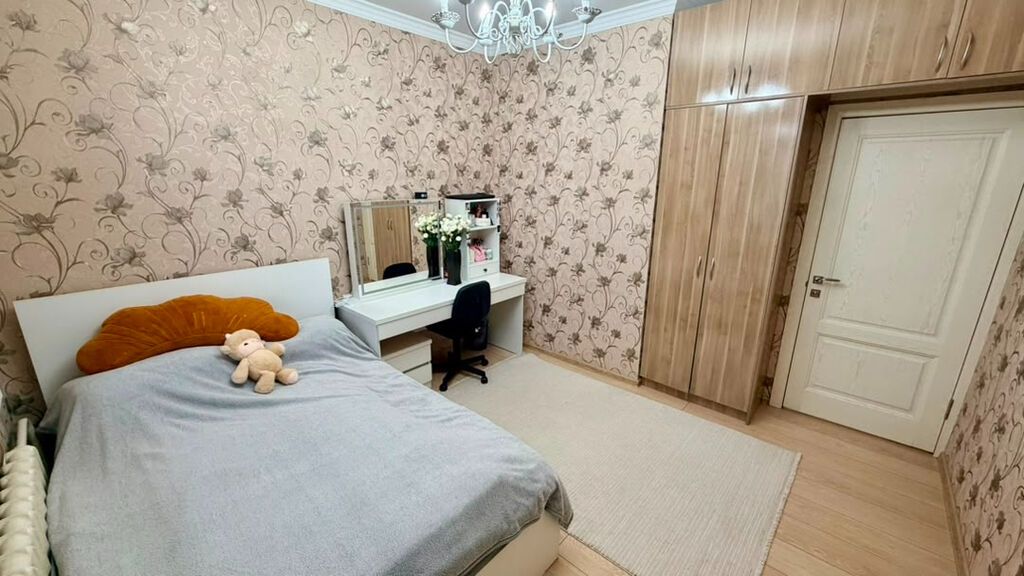 2 комнаты, 48 м², Дордой Плаза ТРЦ 105 серия, 5 этаж, Евроремонт: фото 5