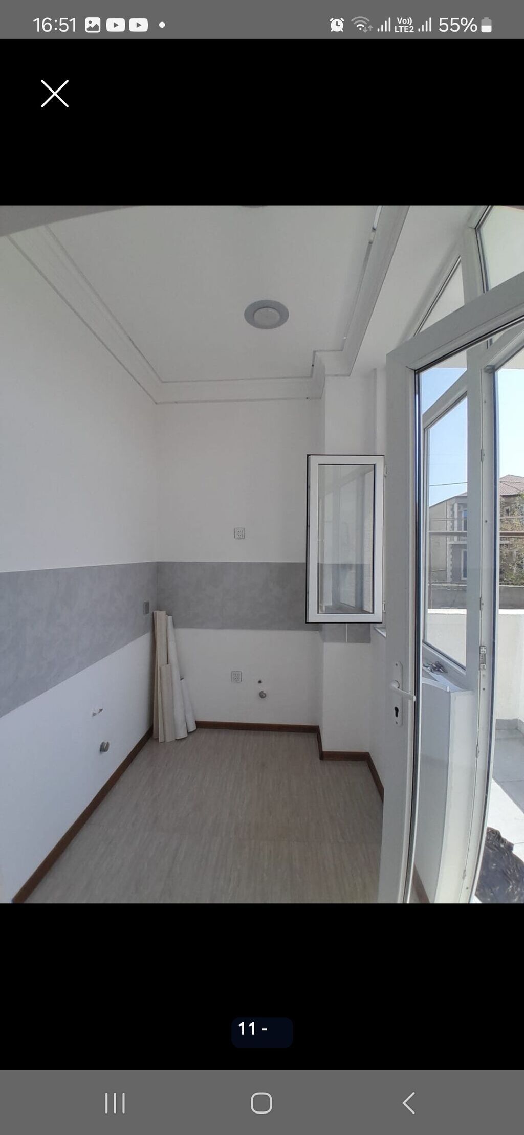 2 otaqlı, Yeni tikili, 55 kv. m