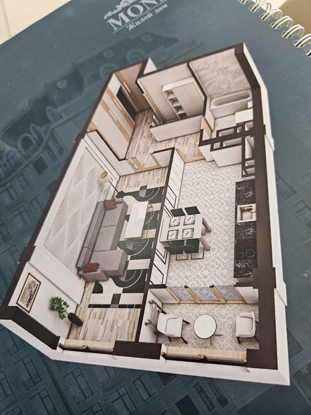 1 комната, 51 м², Нижний Джал (Джал-23) 11 этаж: фото 1