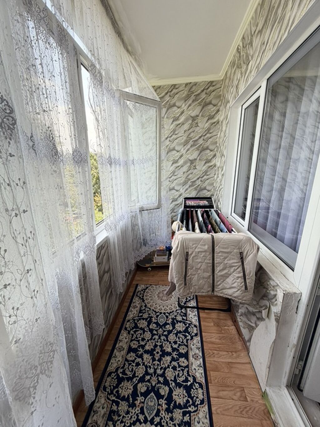 2 комнаты, 52 м², Дордой Плаза ТРЦ 105 серия, 4 этаж, Косметический ремонт: фото 7