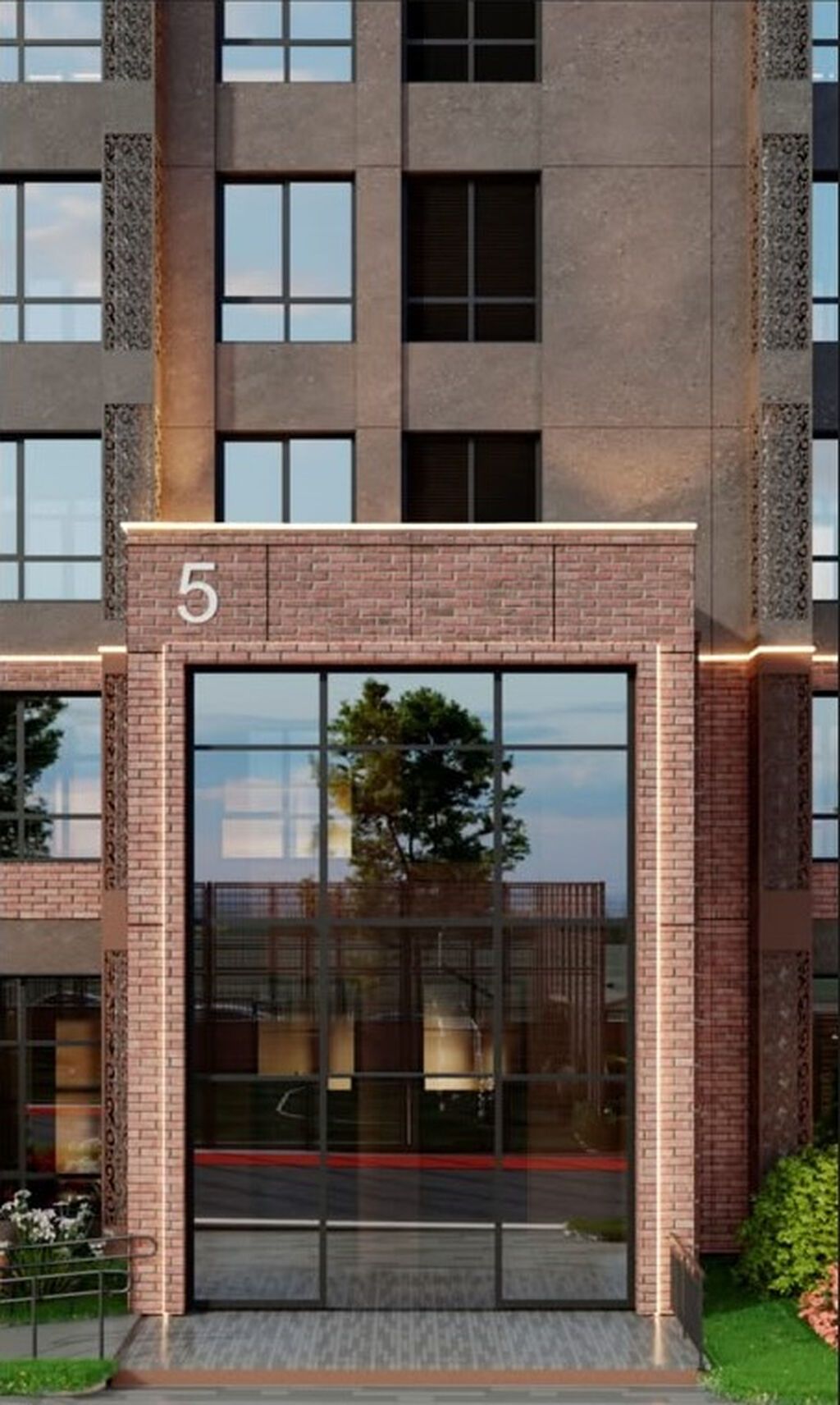 2 комнаты, 87 м², Южная Магистраль Элитка, 13 этаж, ПСО (под самоотделку): фото 4