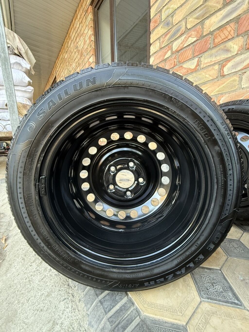 Колеса в сборе 205 / 55 / R 16, Зима, Новый, Комплект, Легковые, Железные, отверстий - 5: фото 3