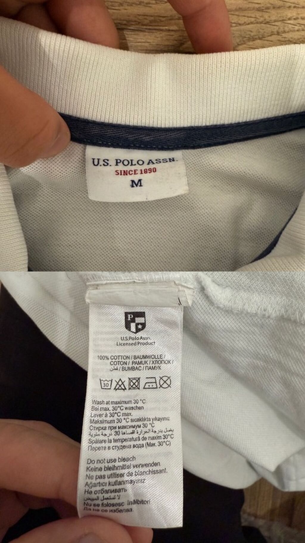 Мужская футболка U.S. Polo Assn, размер M: фото 3