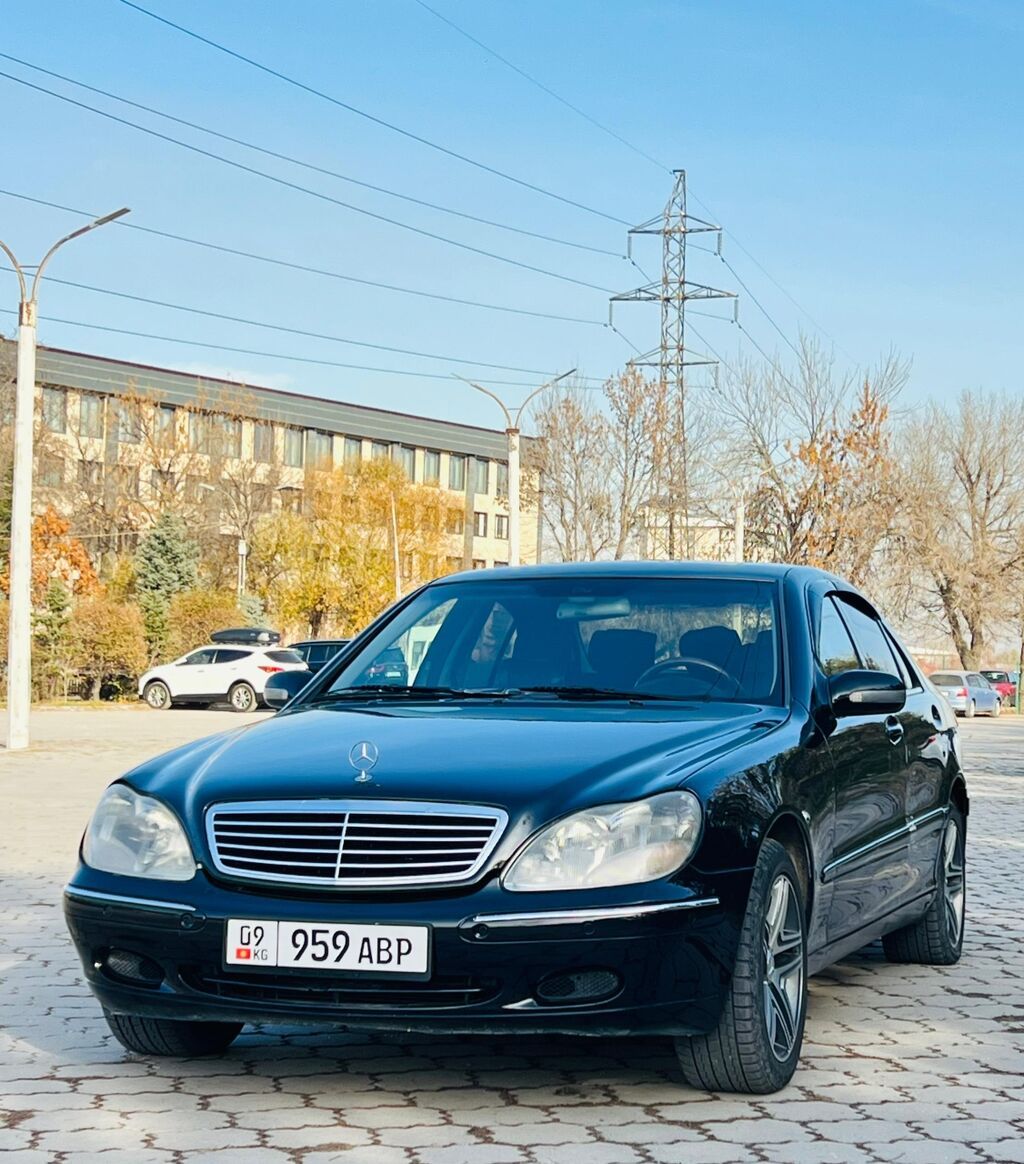 Mercedes-Benz S-Class: 2001 г., 4.3 л, Автомат, Бензин, Седан: фото 2