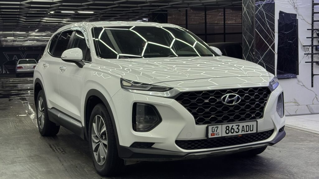 Hyundai Santa Fe: 2019 г., 2 л, Автомат, Дизель, Кроссовер: фото 3