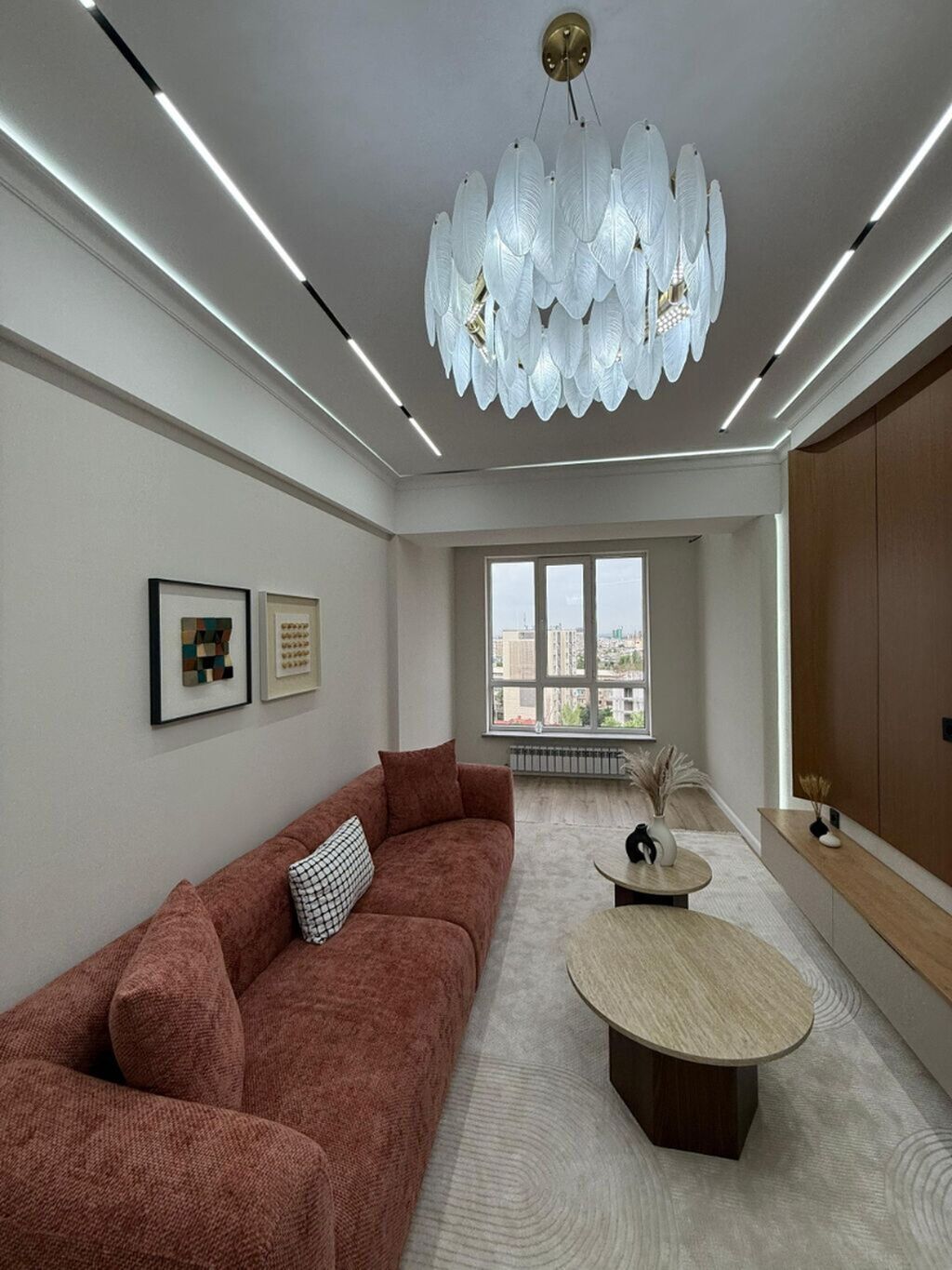 2 комнаты, 68 м², Элитка, 8 этаж, Дизайнерский ремонт: фото 7