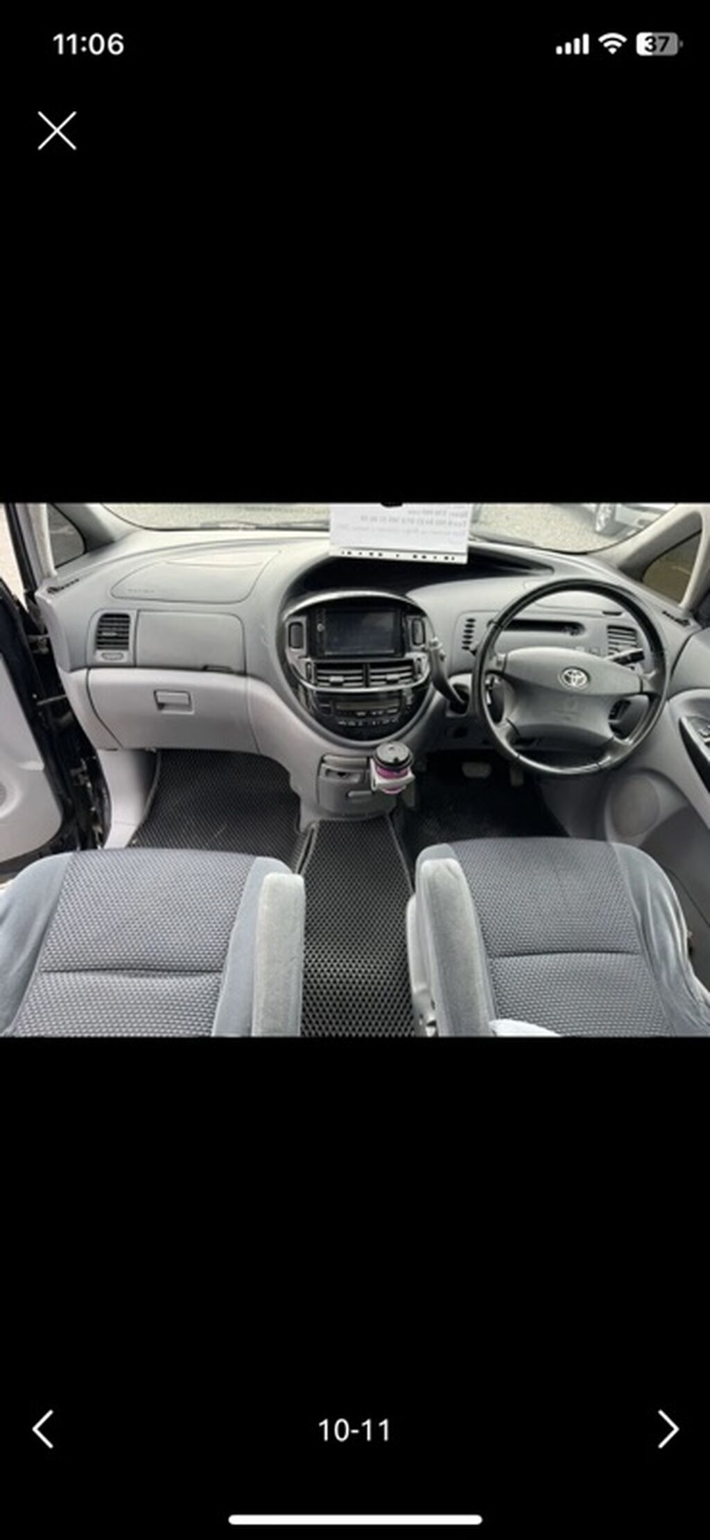 Toyota Estima: 2003 г., 2.4 л, Автомат, Газ, Минивэн: фото 7