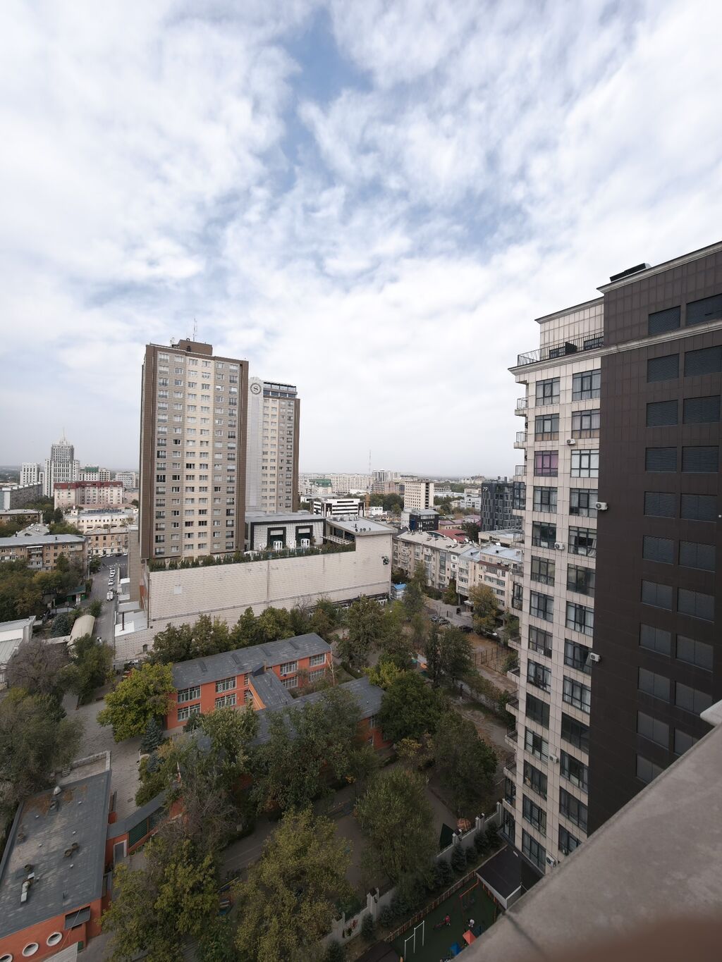 3 комнаты, 76 м², Бишкек Парк ТРЦ Элитка, 14 этаж, ПСО (под самоотделку): фото 6