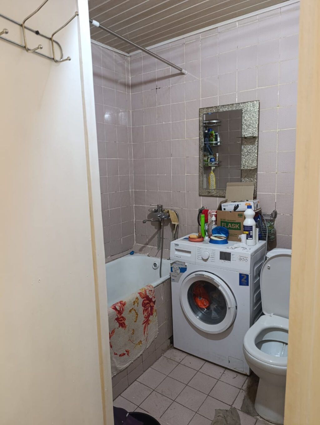 1 комната, 32 м², ул. Калык Акиева 104 серия, 1 этаж, Косметический ремонт: фото 5