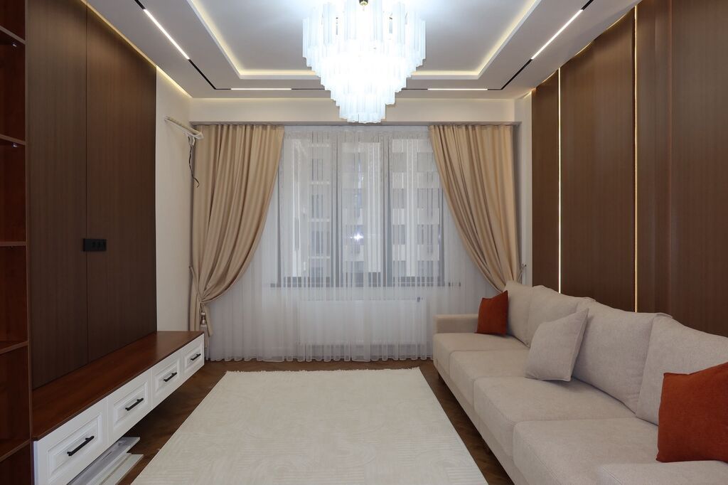 3 комнаты, 89 м², Асанбай мкр Элитка, 6 этаж, Дизайнерский ремонт: фото 3