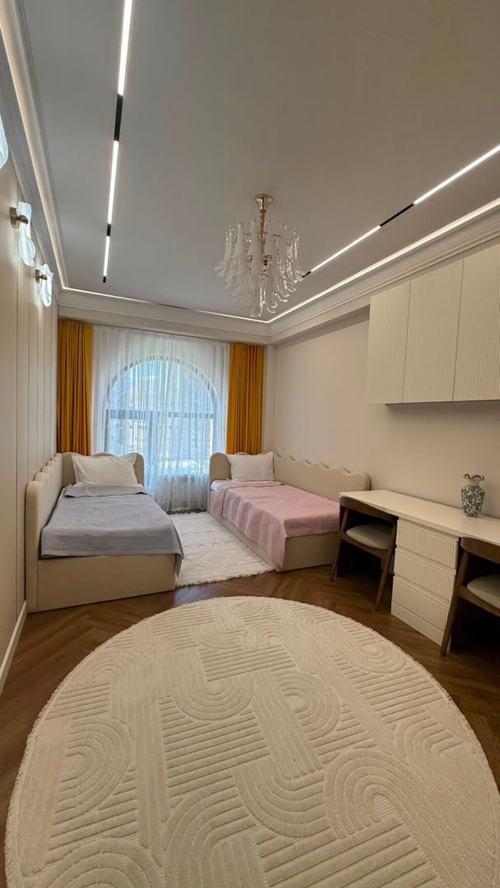3 комнаты, 116 м², Асанбай мкр 6 этаж, Дизайнерский ремонт: фото 4