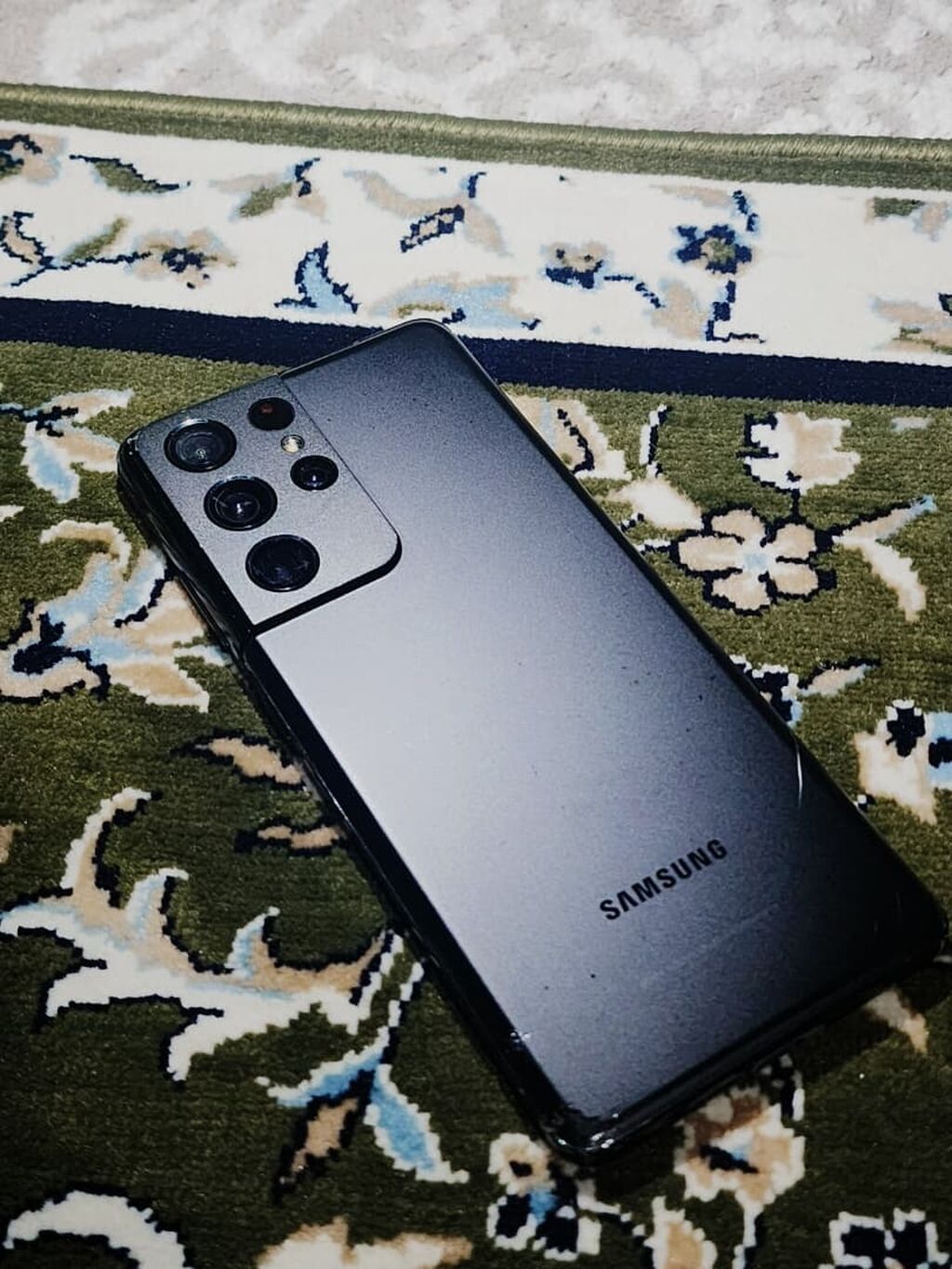 Samsung Galaxy S21 Ultra, Б/у, 256 ГБ, цвет - Черный, 1 SIM — фото 1