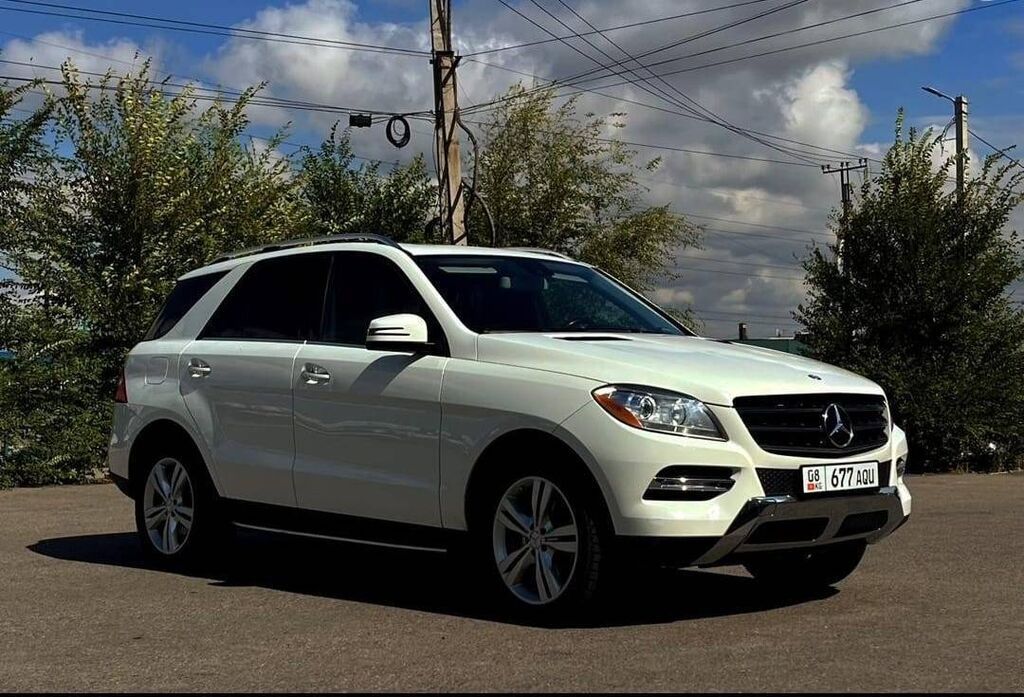 Mercedes-Benz M-Class: 2013 г., 3 л, Автомат, Дизель, Кроссовер: фото 5