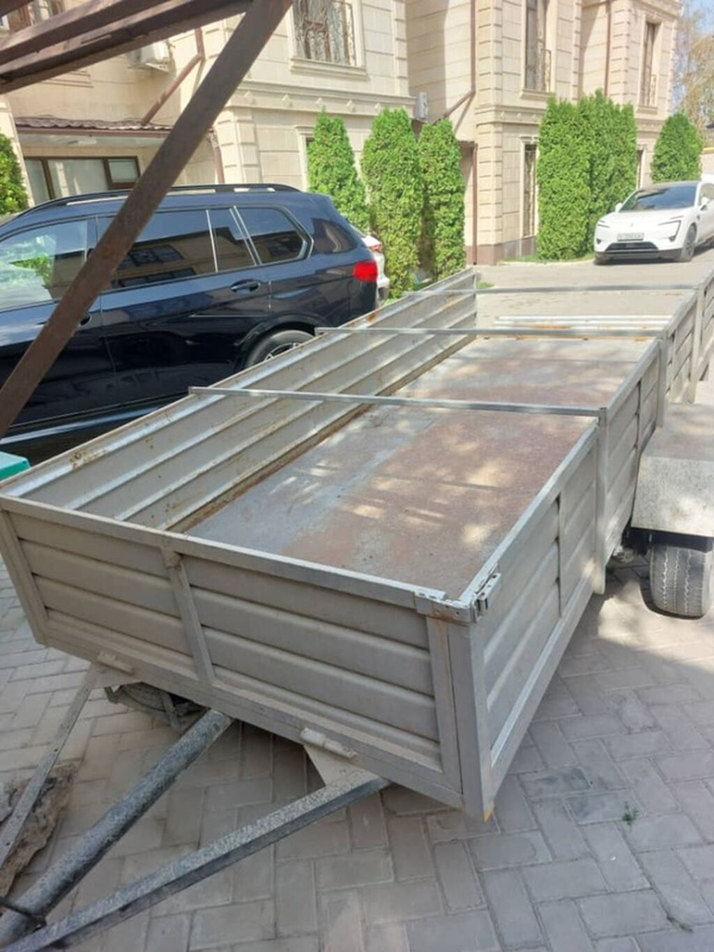 Одноосный прицеп для легкового автомобиля. - Тип кузова: бортовой, с: фото 4
