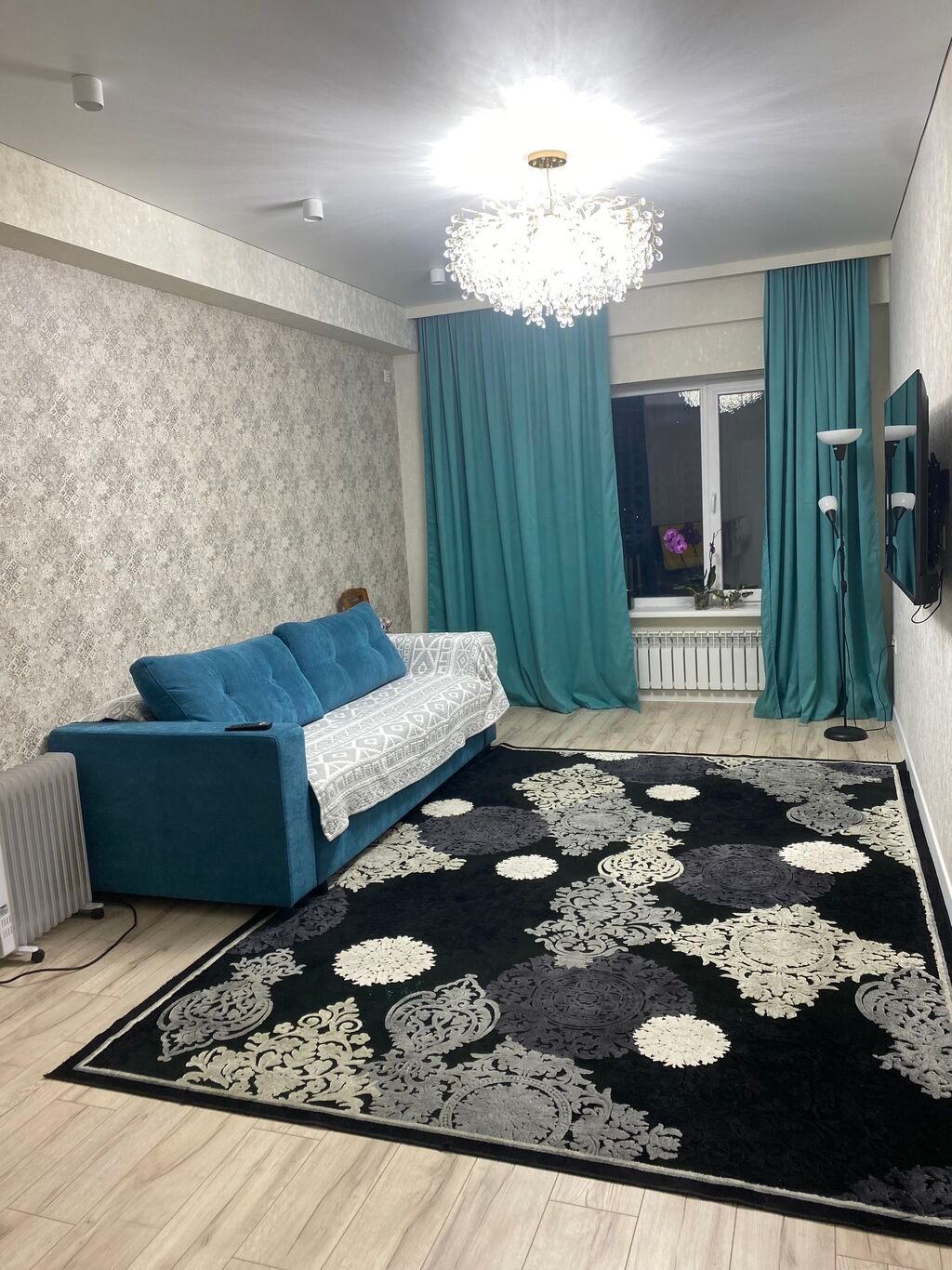 2 комнаты, 72 м², АУЦА Элитка, 5 этаж, Евроремонт: фото 8