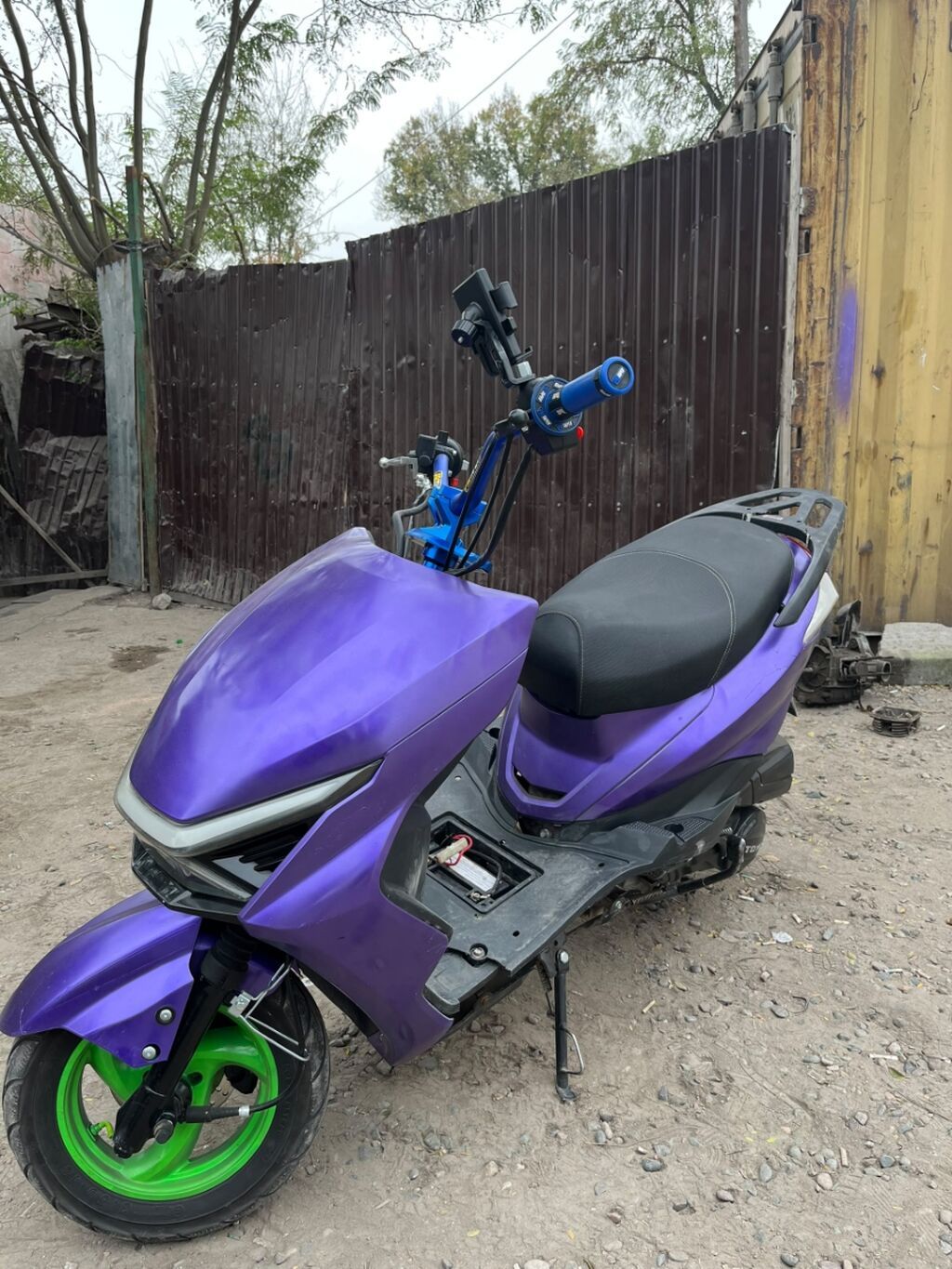 Скутер М12-TOYO200 200 кубов стант проект акрап 470 стань руль тяга: фото 3