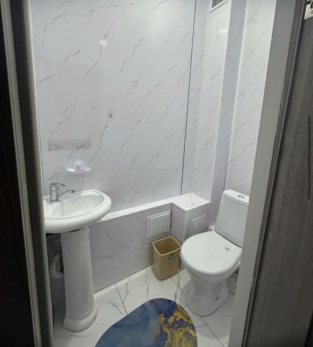 3 комнаты, 69 м², Аламедин-1 мкр 105 серия, 5 этаж, Косметический ремонт: фото 6