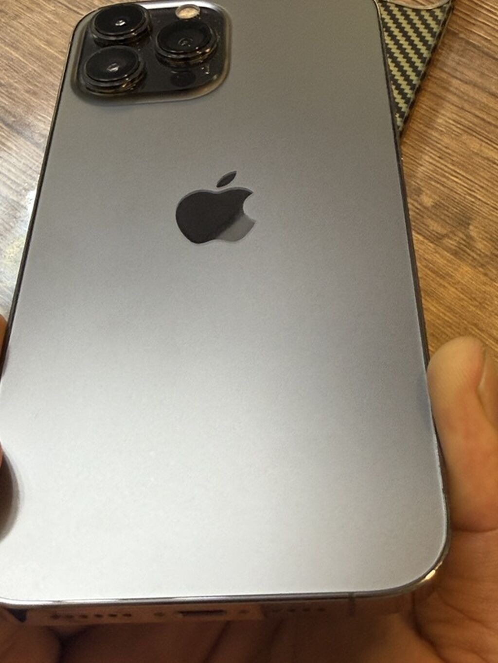 IPhone 13 Pro Max, Б/у, 256 ГБ, Графит, Коробка, 76 %: фото 5