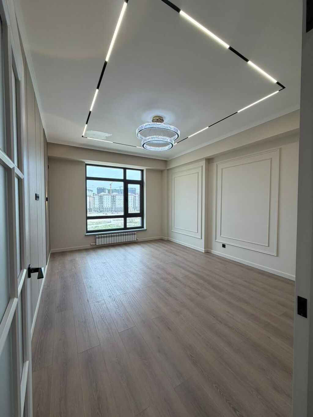 2 комнаты, 66 м², Ала-Арча ТРЦ Элитка, 6 этаж, Евроремонт: фото 2