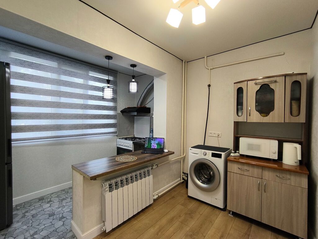 1 комната, 38 м², Аламедин-1 мкр 105 серия, 1 этаж, Евроремонт: фото 3